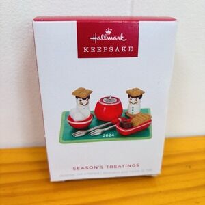 Hallmark 2024 Keepsake Ornament Season's Treatings‎ S'mores Marshmallows #16 NEW